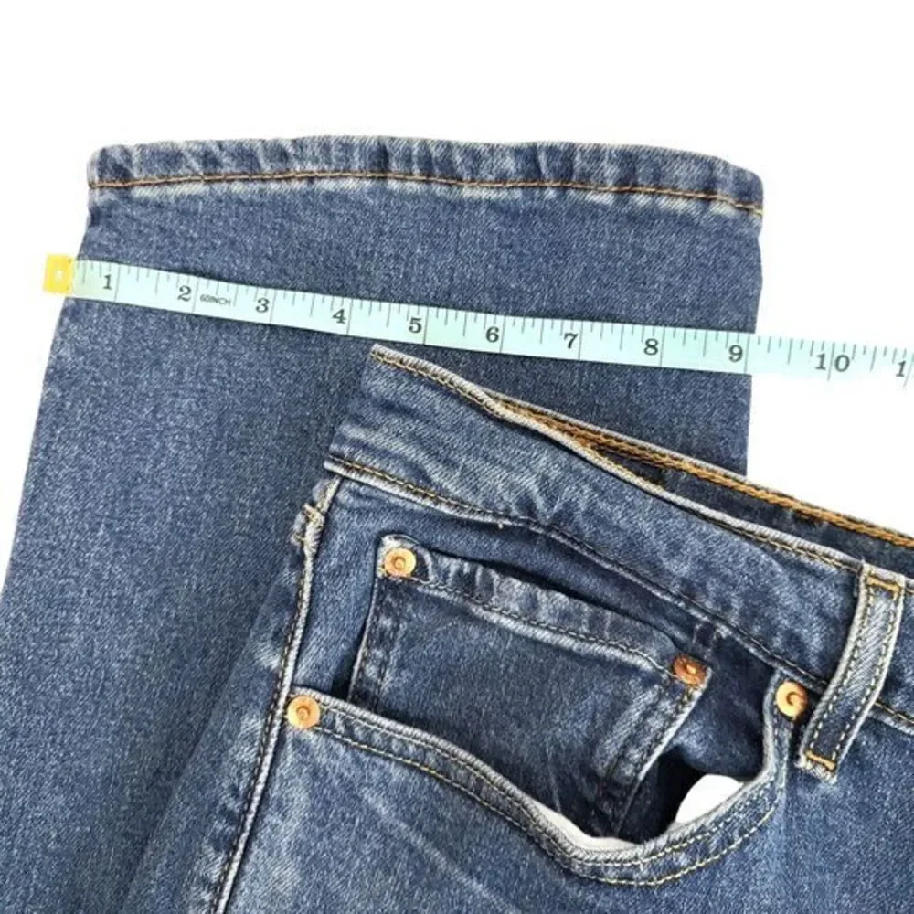 Levi's 505 Jeans‎ Mens 42x29 Relaxed Straight Leg Medium Wash Denim